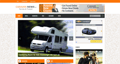 Desktop Screenshot of caravan-news.de