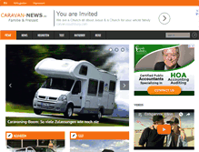 Tablet Screenshot of caravan-news.de